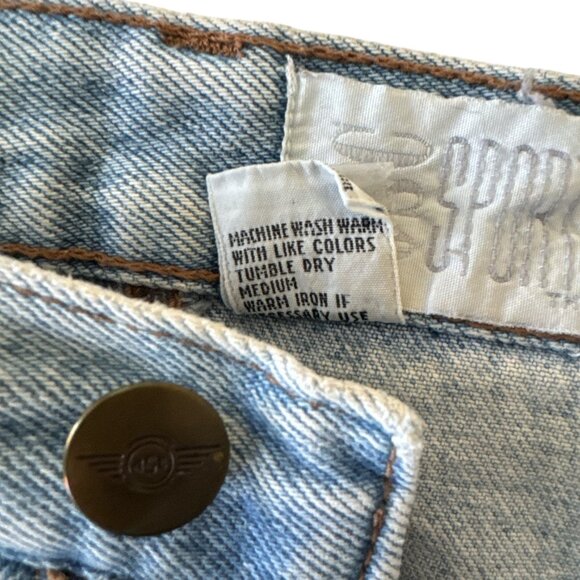 OSC Sport High-waisted Straight Leg Jeans Wm Sz 7/A‎ - Picture 5 of 9